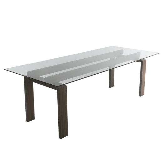 Arlo Glass Dining Table - Renouve Studios