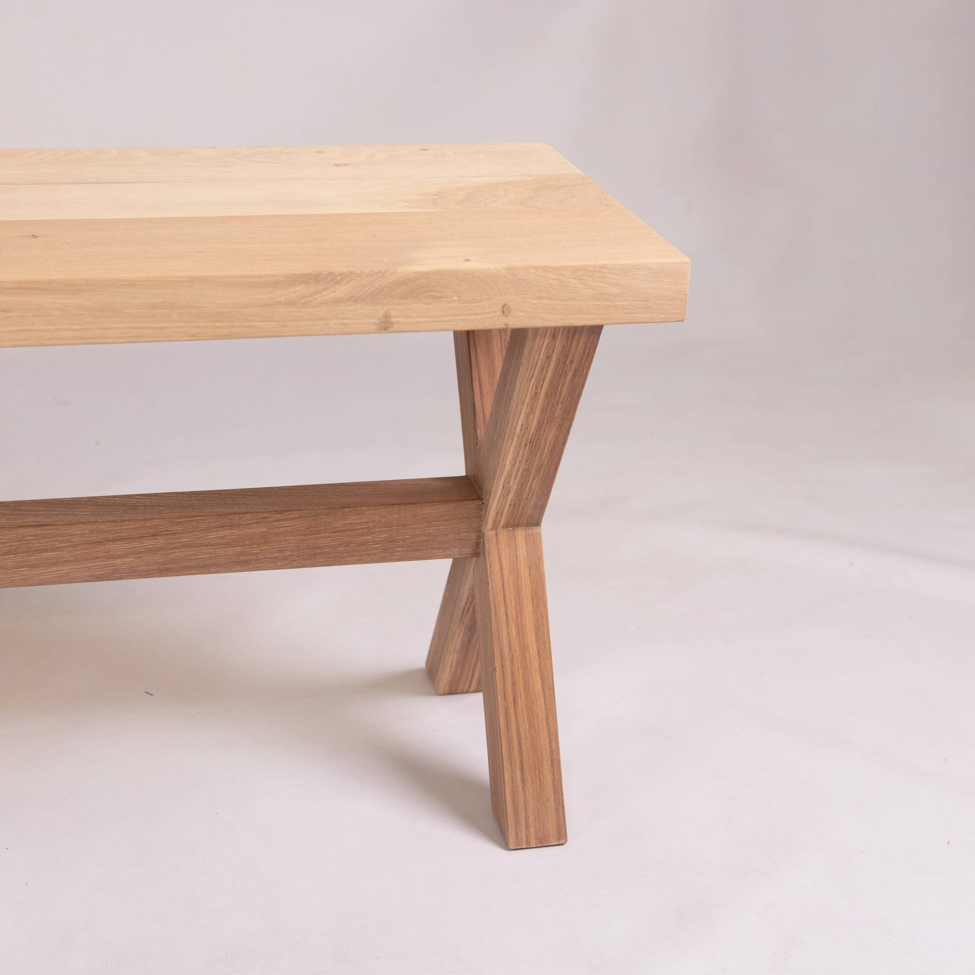 Cross Leg Bench - Renouve Studios