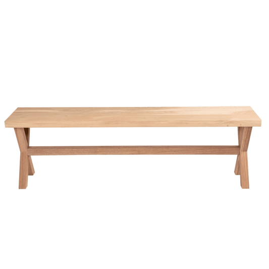 Cross Leg Bench - Renouve Studios